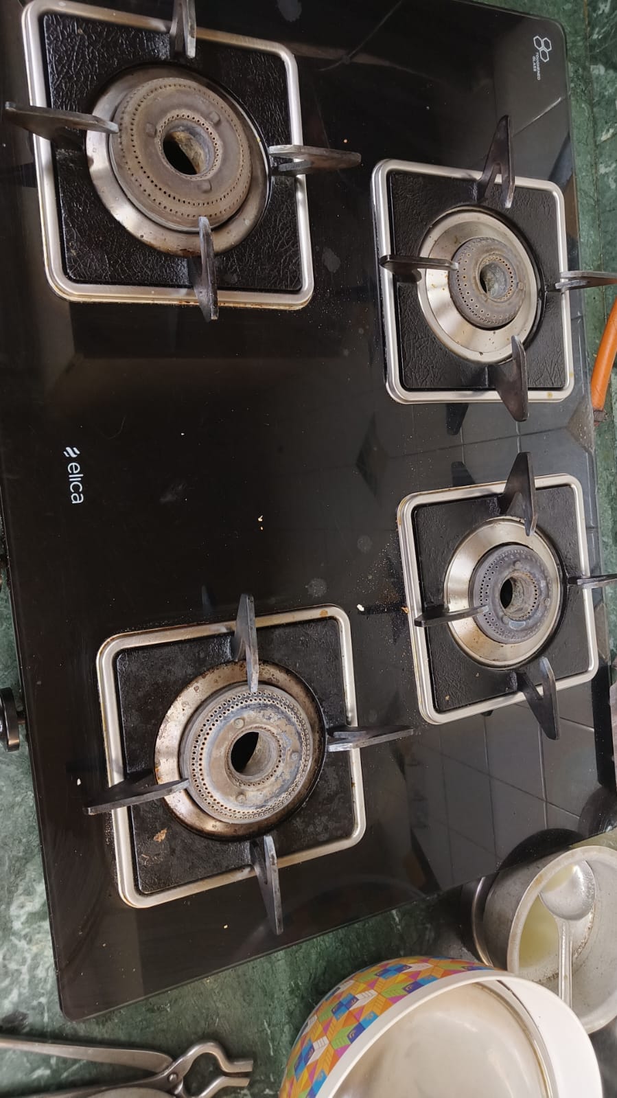 Cooking range repair