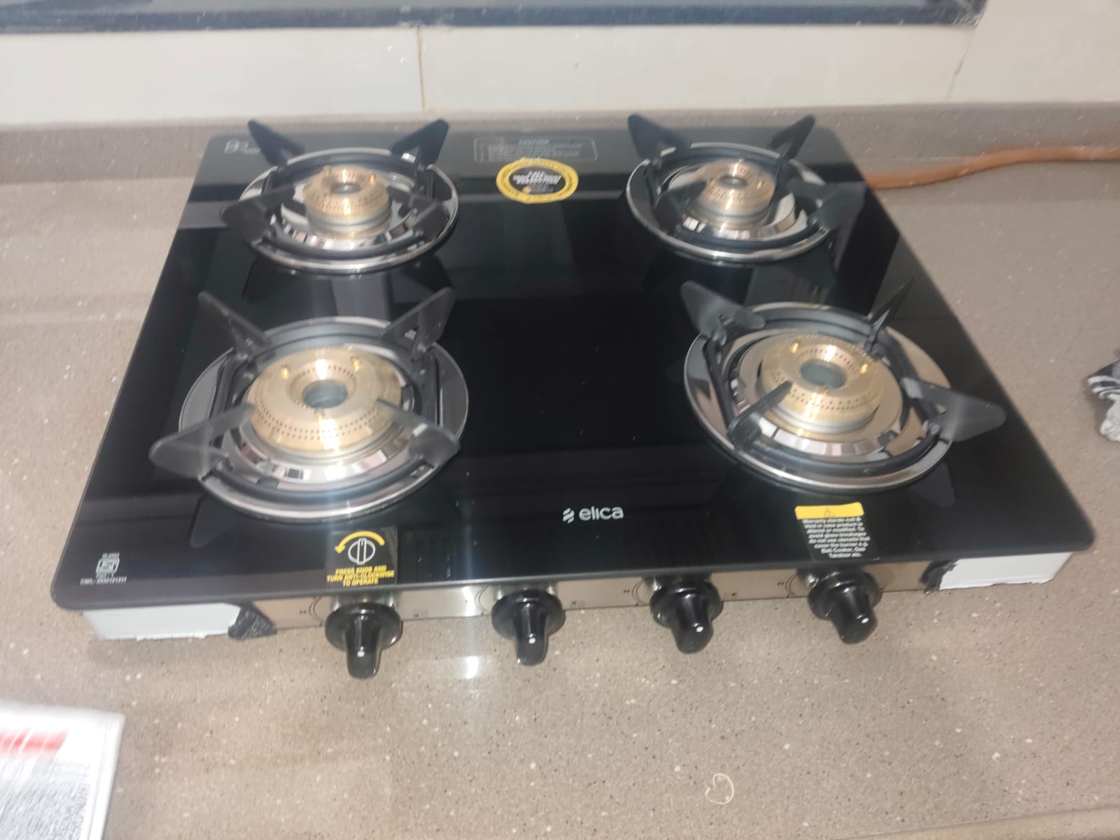 Cooking range maintenance