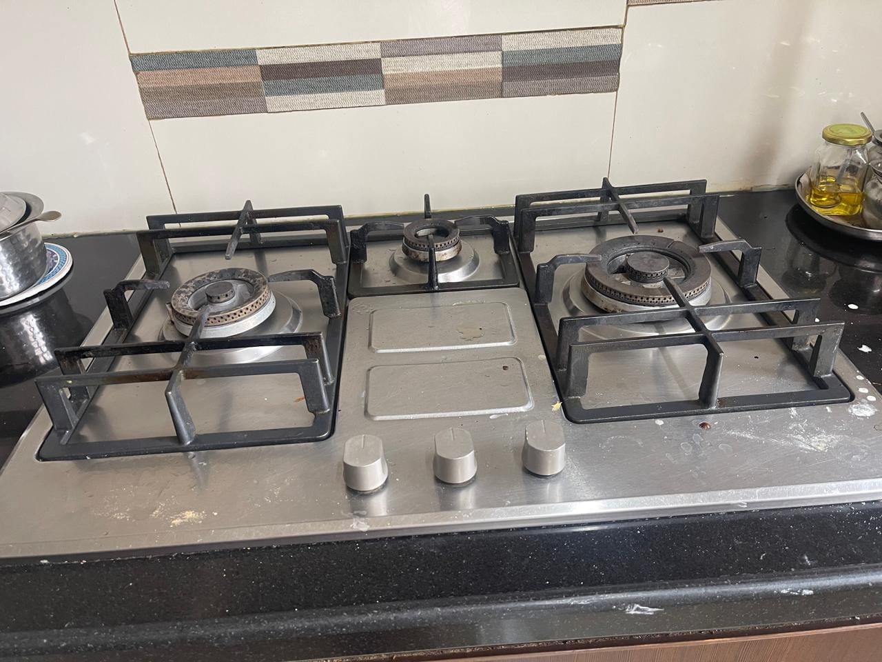 Gas hob stove repair
