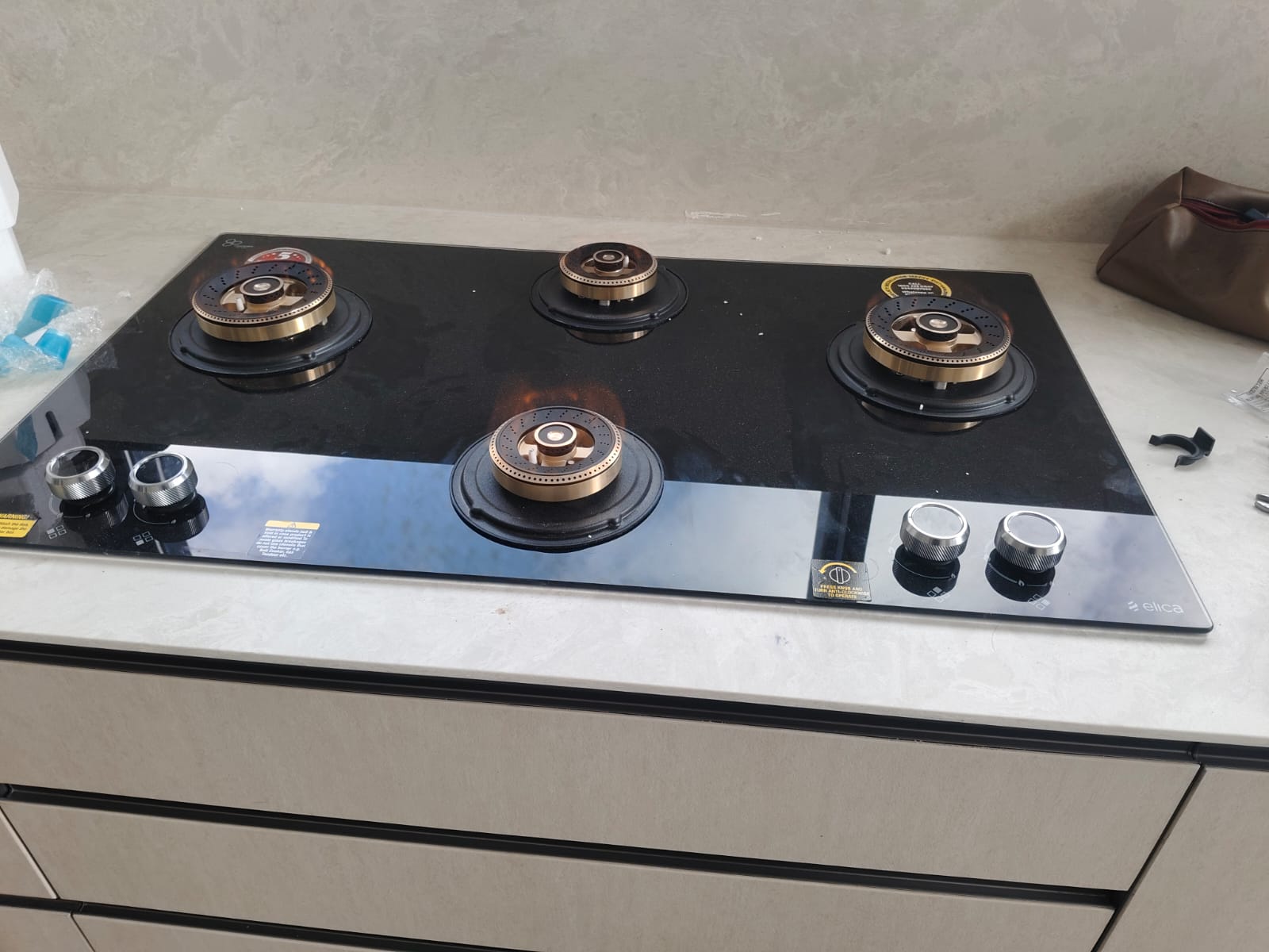Oven maintenance work